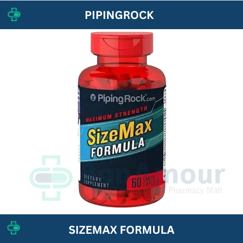 PIPING ROCK SIZEMAX MALE ENHANCEMENT FORMULA X 60 CAPSULES