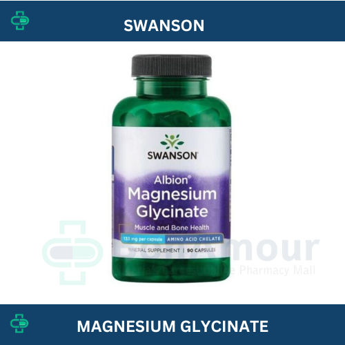 SWANSON MAGNESIUM GLYCINATE 133MG X 90 CAPS