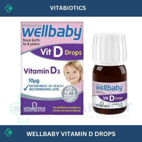 VITABIOTICS WELLBABY VIT D DROPS 30ML