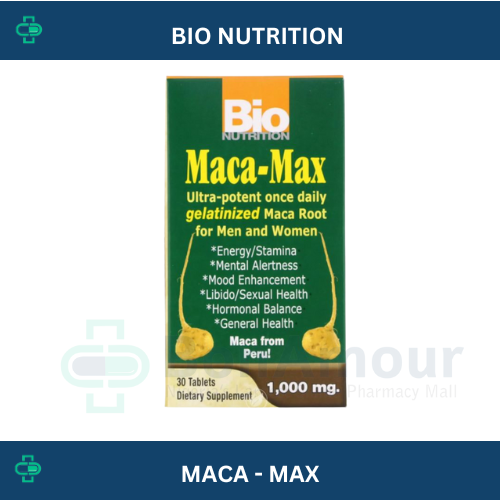 BIONUTRITION MACA MAX X 30 TABLETS