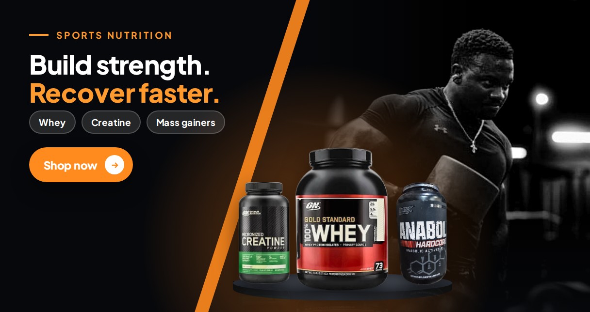 Sports nutrition and protein supplements