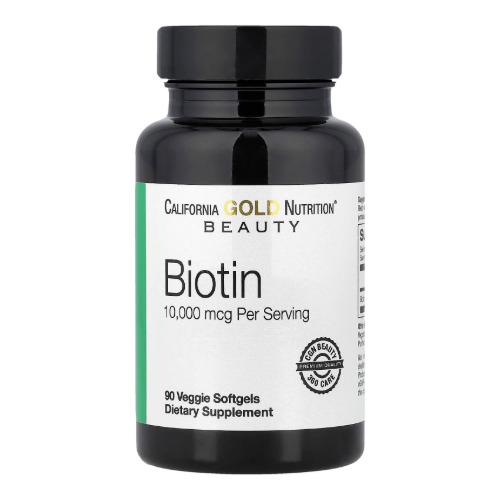 California Gold Biotin 10000mcg x 90 Softgels