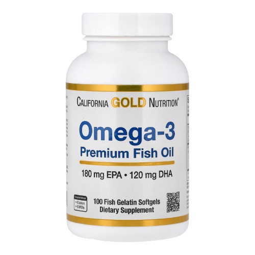 California Gold Omega 3 x 100 Softgels