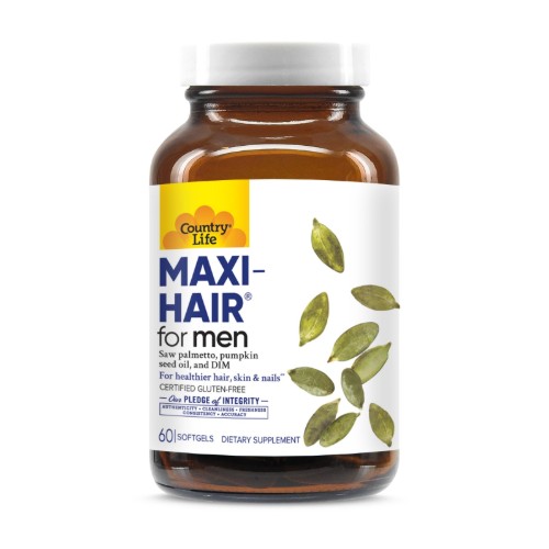 COUNTRY LIFE MAXI HAIR FOR MEN X 60 SOFTGELS