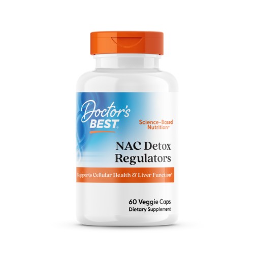 DOCTOR’S BEST NAC DETOX REGULATORS, 60 CAPSULES
