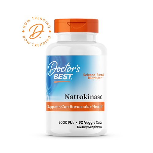 DOCTOR’S BEST NATTOKINASE 2000 FUS, 90 CAPSULES