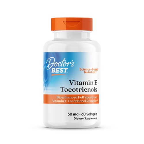 DOCTOR’S BEST TOCOTRIENOLS 50MG, 60 SOFTGELS
