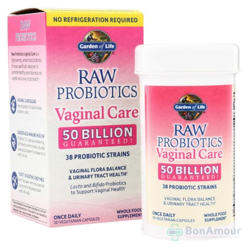 Garden of Life Vaginal Care Probiotic 50 Billion CFU x 30