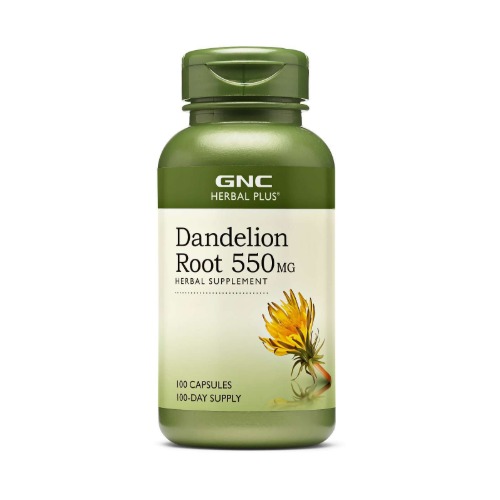 Gnc Dandelion Root 550Mg – 100 Capsules