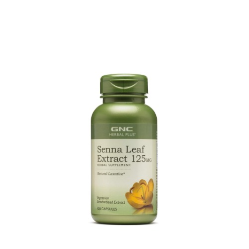 Gnc Senna Leaf Extract 125Mg x 100 Capsules