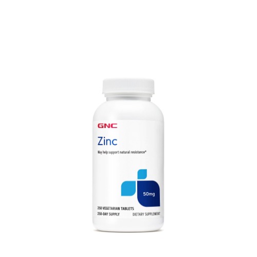 GNC Zinc 50mg x 250 Tablets