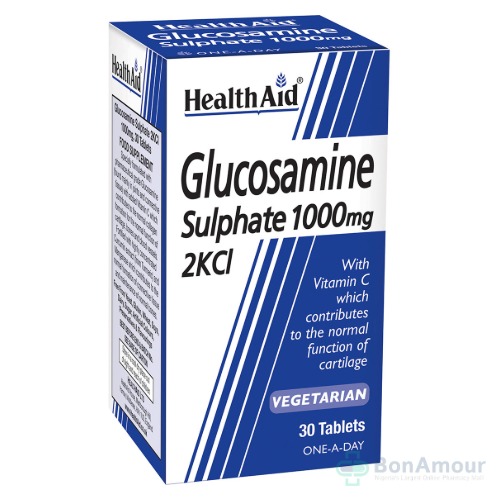 HealthAid Glucosamine Sulphate 2KCl 1000mg