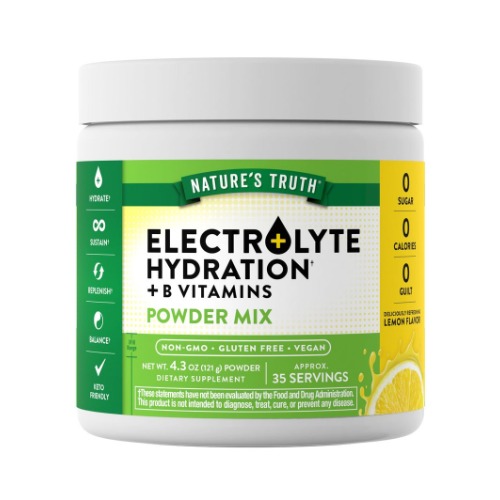 NATURES TRUTH ELECTROLYTE HYDRATION + B VITAMINS X
