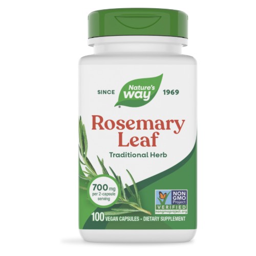 Natures Way Rosemary Leaves 350Mg x 100 Capsules