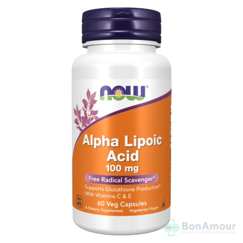 NOW Alpha Lipoic Acid 100mg x 60