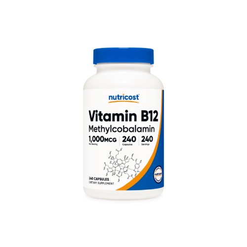 NUTRICOST VITAMIN B12 1000MCG X 240 CAPS