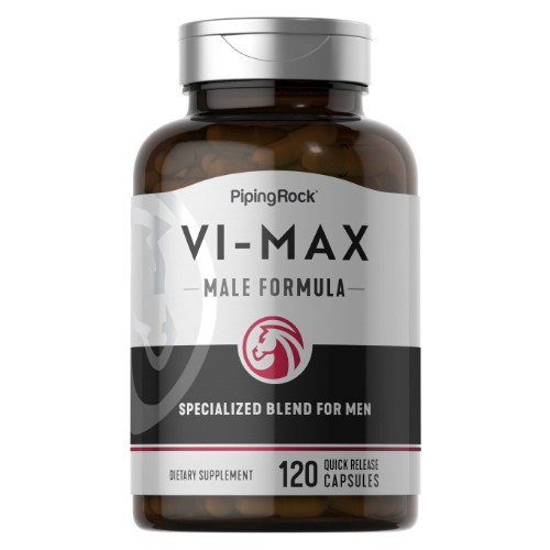 PipingRock Vi-Max Male Formula x 120 Capsules