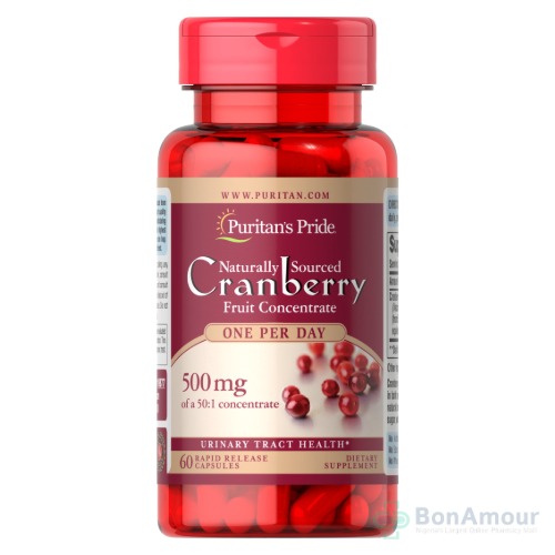Puritan’s Pride Cranberry 500mg x 60