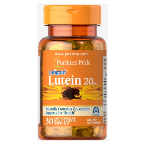 Puritans Lutein 20Mg x 30 Softgels