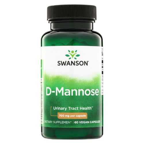 Swanson D-Mannose 700mg x 60 Capsules