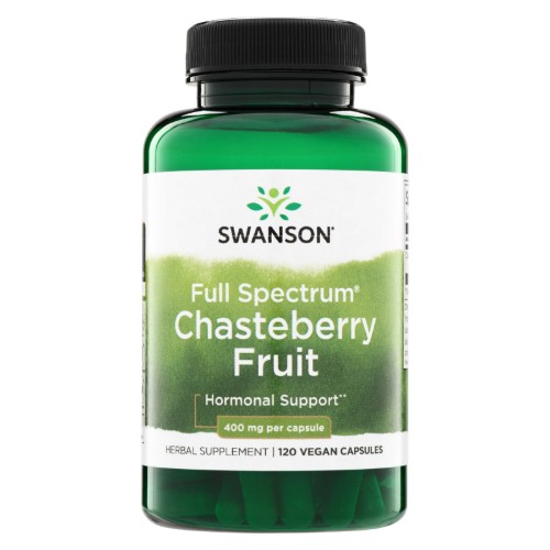 Swanson Chasteberry Fruit 400mg x 120 Capsules