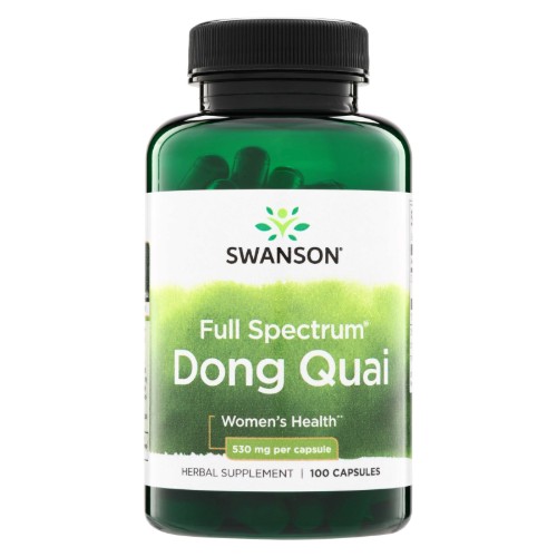 Swanson Dong Quai 530 Mg x100 Capsules