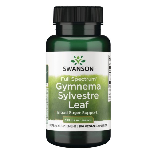 Swanson Gymnema Sylvestre Leaf 400mg x 100 Capsules