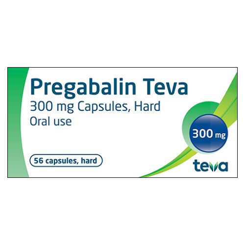 Teva Pregabalin 300Mg x 28 Capsules