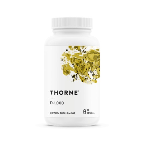 Thorne Vitamin D3 1000IU x 90 Capsules